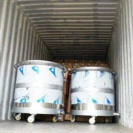 Tanque de mezcla química de acero inoxidable 201 o 304, 50L-5000L para alimentos, pintura de fábrica de automóviles pintura de muebles proveedor