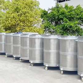 Tanque de mezcla química de acero inoxidable 201 o 304, 50L-5000L para alimentos, pintura de fábrica de automóviles pintura de muebles proveedor